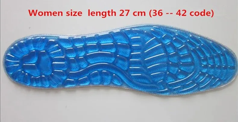 1 Pair Soft Gel Camping Hiking Sports Insoles Women/Men Shoes Pad Orthopedic Massage Deodorant Military Soft Foot Comfort Insole SMALL LARGE 2 sizes Cut to Fit