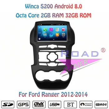 

Winca S200 Android 8.0 Car DVD Player Autoradio For Ford Ranger 2012 2013 2014 2015 Stereo GPS Navigation 8" Magnitol Double Din