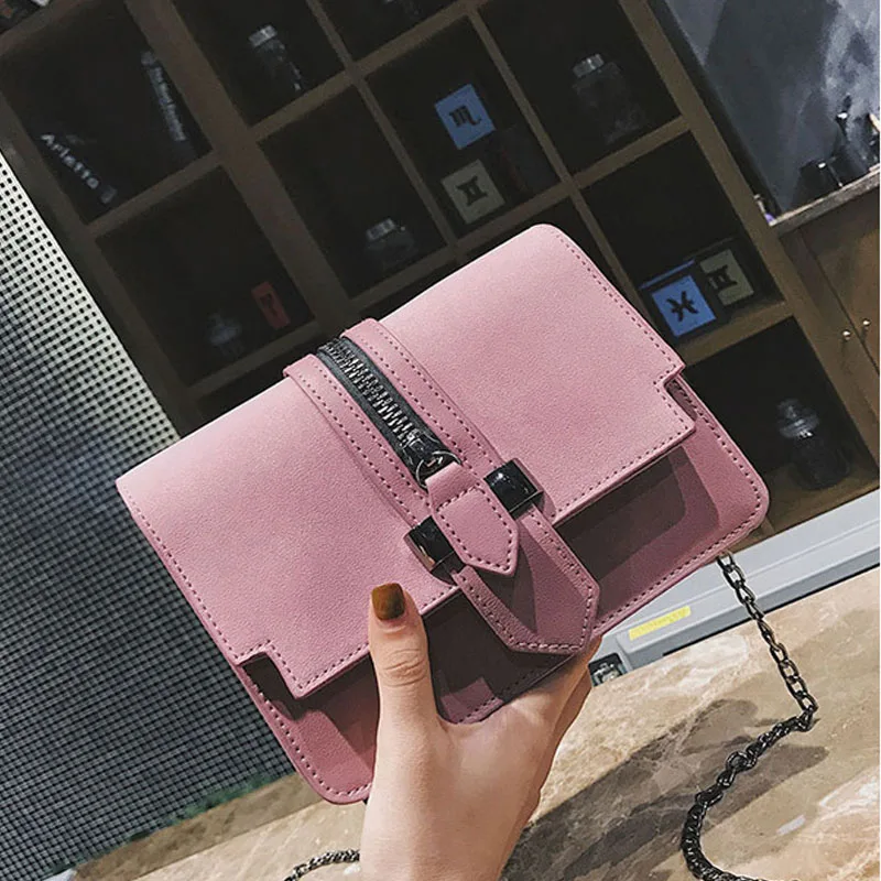 

Fashion Matte Women Shoulder Bags PU Leather High Quality Handbags Designer Shoulder Bag Small Chain Crossbody Shoulder Bags
