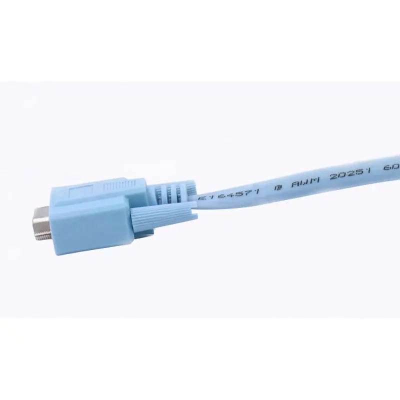 Консольный кабель RJ45 Cat5 Ethernet к RS232 DB9 COM порту последовательные гнездовые