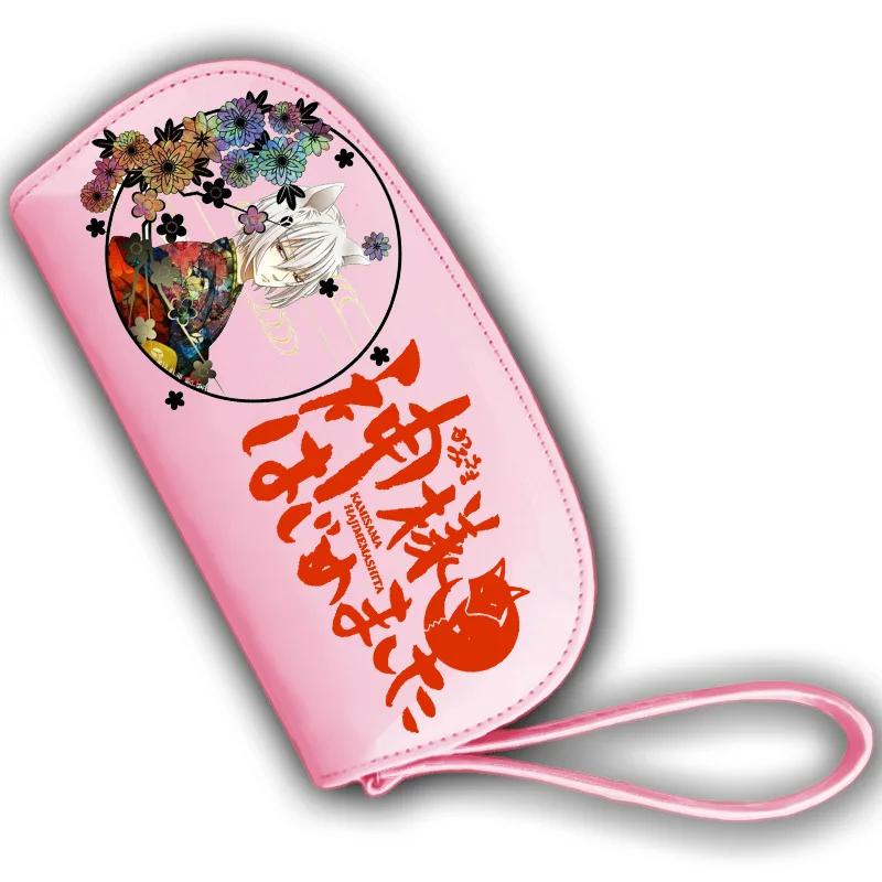 

Cartoo Anime Kamisama Love Momozono Nanami Tomoe cute sweet printing woman PU Coin Purses pink white long short wallet