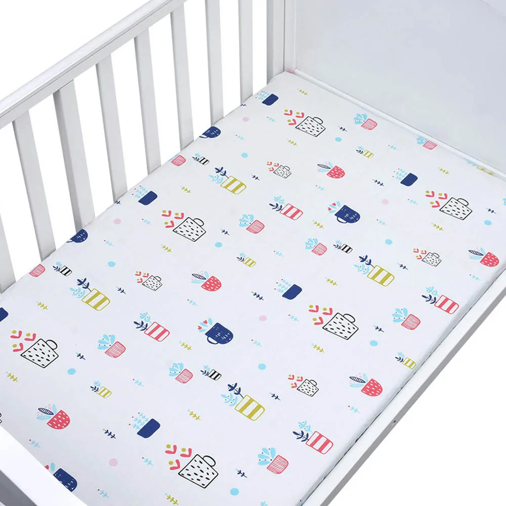 Детские бамперы для кроватки Фламинго детская защита для кроватки Мультяшные Бамперы для кроватки для новорожденных разноцветные Бамперы для кроватки размер 130*70 см - Цвет: 027