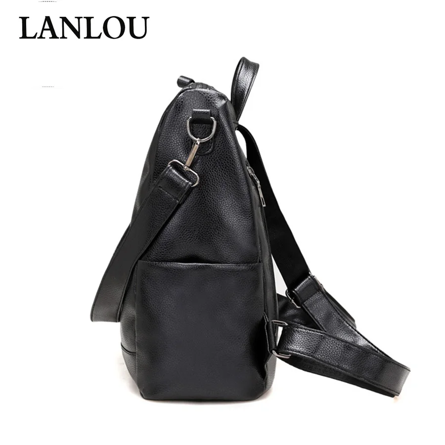 LANLOU Новый женский рюкзак с бахромой Модный повседневный роскошный