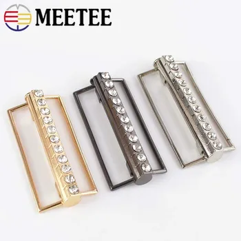 

Metal Alloy Rectangle Tape Clasp Hook Buckle Waist Buckle for Sewing on Clothes Bra Garment Accessories Belt Clip Buckles