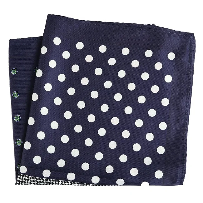 PH039 Pocket Square Портной Смит для мужчин s карманные квадраты Винтаж Большой размер в горошек клетчатый Пейсли костюм носовые платки роскошные мужские носовые аксессуары - Цвет: PH039 Pocket Square