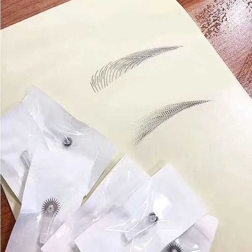 Microblading-Needles-Fog-Eyebrow-Permanent-Makeup-3D-Embroidery-for-Tattoo-Manual-Pen-Tattoo-Inks-Disposable-Safe
