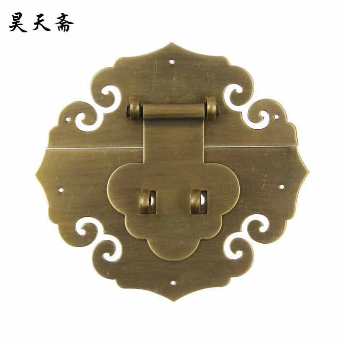 

[Haotian vegetarian] imitation of Ming and Qing Dynasties of Chinese copper fittings suitable for 50-70CM Zhangmu Xiang box HTN-