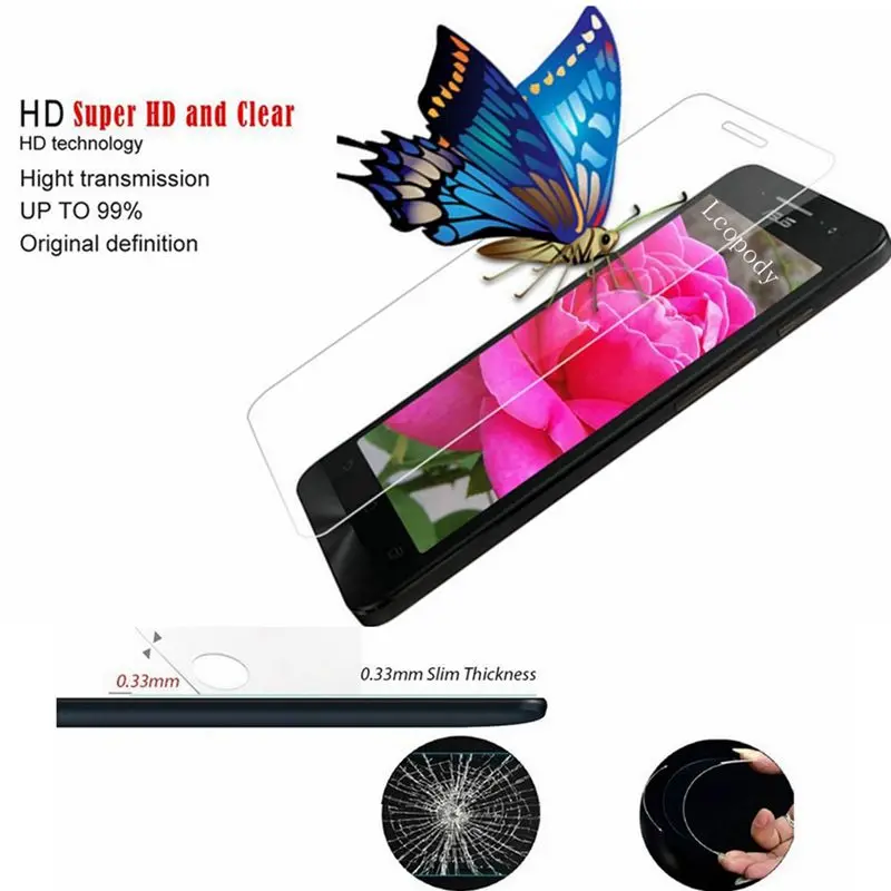 Закаленное стекло премиум класса для ASUS_Z00ED Asus Zenfone 2 Laser ZE500KL ze500кг ze 500 kl кг Z00RD ME500KL