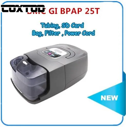 

COXTOD GI-25T Medical BiPAP Respiratory With 4GB Memory Card Humidifier Bi CPAP Breathing Machine for Sleep Apnea Snoring