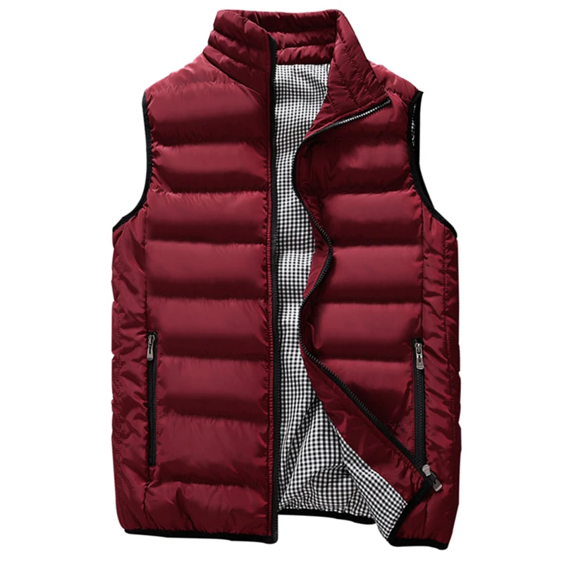 Goedkoop Lente Herfst Mannen Nieuwe Stijlvolle 2019 Vest Mens Plus Size 5 Xlwarm Mouwloze Jas Mannen Winter Vest Mannen Vest casual Jassen