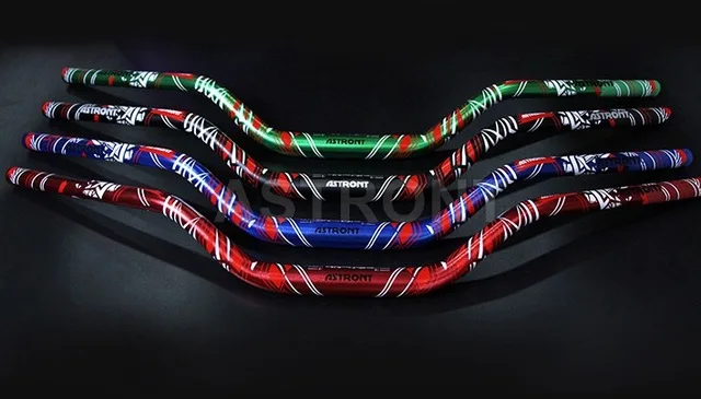 Motorcycle Motocross Aluminum 1 1/8&quot 28mm Handlebars Handle Tubes Fat Bars For DRZ400 XR250 XR400 TTR250 WR250 CRF250L DR250 |