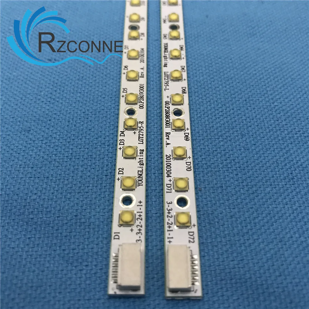 Barra da Lâmpada do Luminoso do Diodo Emissor de Luz para Apple 27lcd Lm270wq1 sd c2 Mb270b2u Sda2 Sdb1 Sde3 Sde5 Sdf1 Lgt2781 Lgt2795 Original Novo - Imagem 5