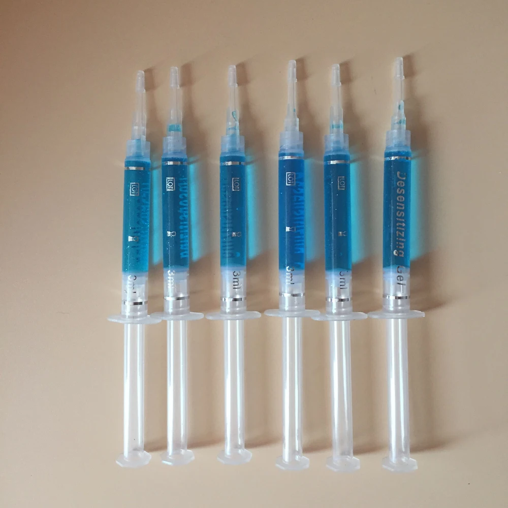 15pcs 10pcs 5pcs professional 3ml Teeth whitening desensitizing gels avoid sensitivity tooth gel