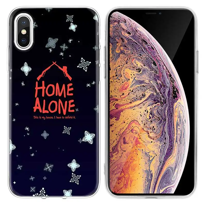 Чехол для Apple iPhone 7 5 5S SE 5C 6 6S 8 6/6S 7/7S 8/8S Plus чехол для iPhone 11 11Pro X XR XS MAX Home Alone мягкий чехол с принтом - Цвет: 05