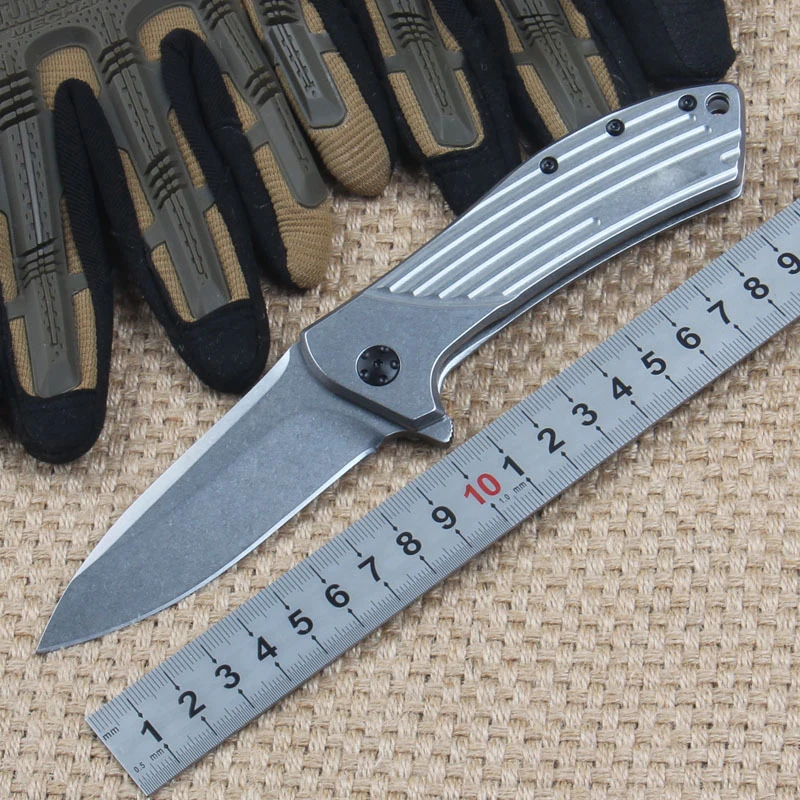 

MARS MADAM Hills X6019 D2 Steel StoneWashed Tactical Folding Knife Survival Pocket Knife Hunting Knife Camping EDC Tools