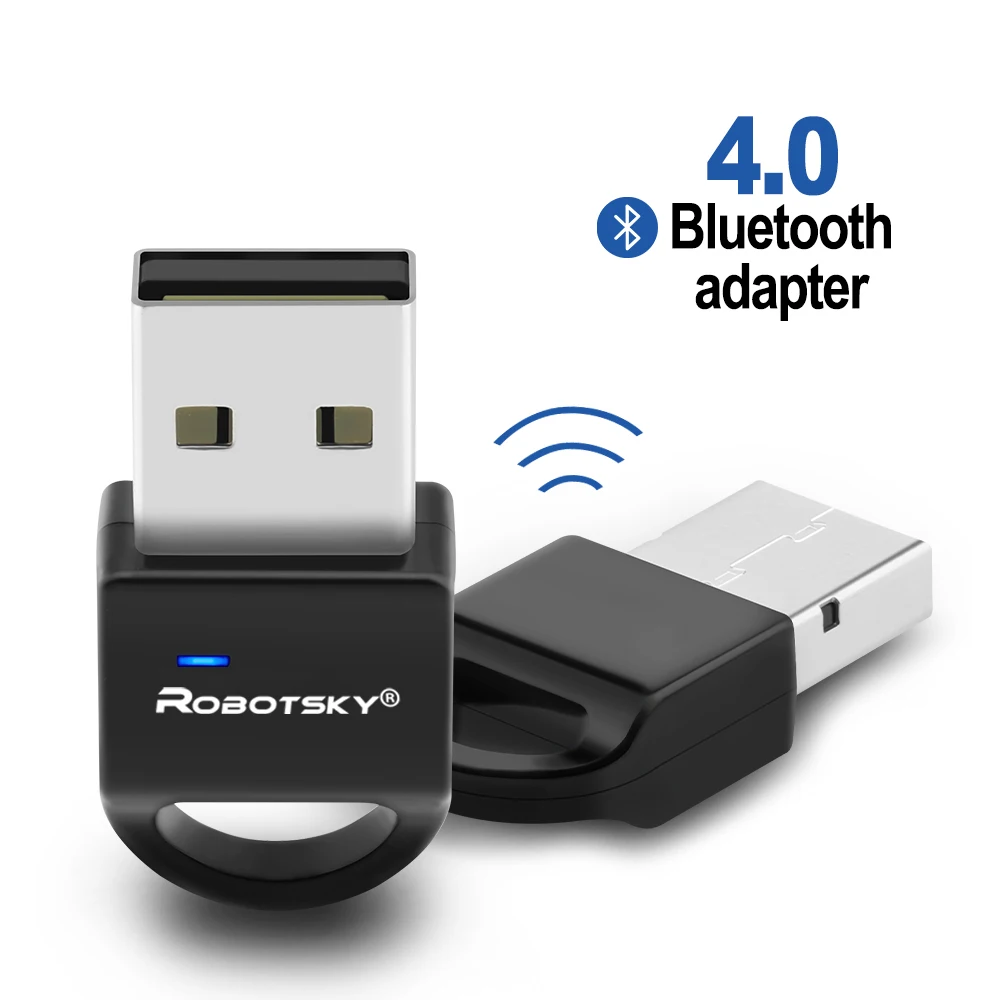 Mini-usb adaptador bluetooth передатчика аудиоприемник компьютер адаптер dongle v4.0 для para pc/tv win 7/8/10 компьютер