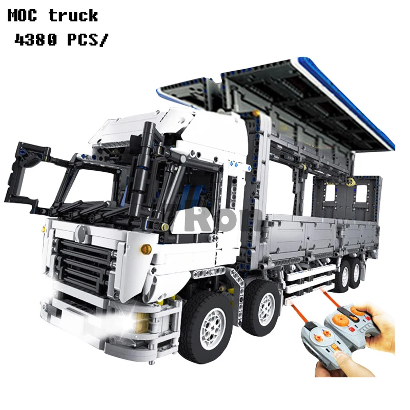 

Models building toy 23008 4380pcs MOC truck Building Blocks Compatible with lego Techinc Series 1389 toys & hobbies