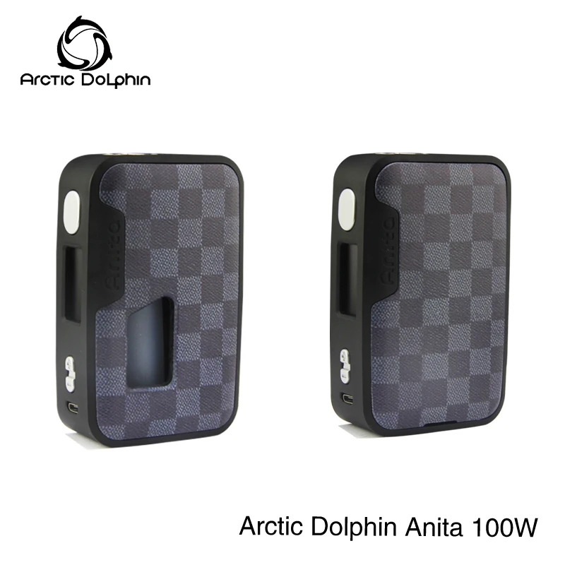 2 шт./лот Арктический Дельфин Анита 100 Вт Squonk BF мод Squonker бутылка 5-100 Вт OLED экран TC электронная сигарета Vape коробка мод