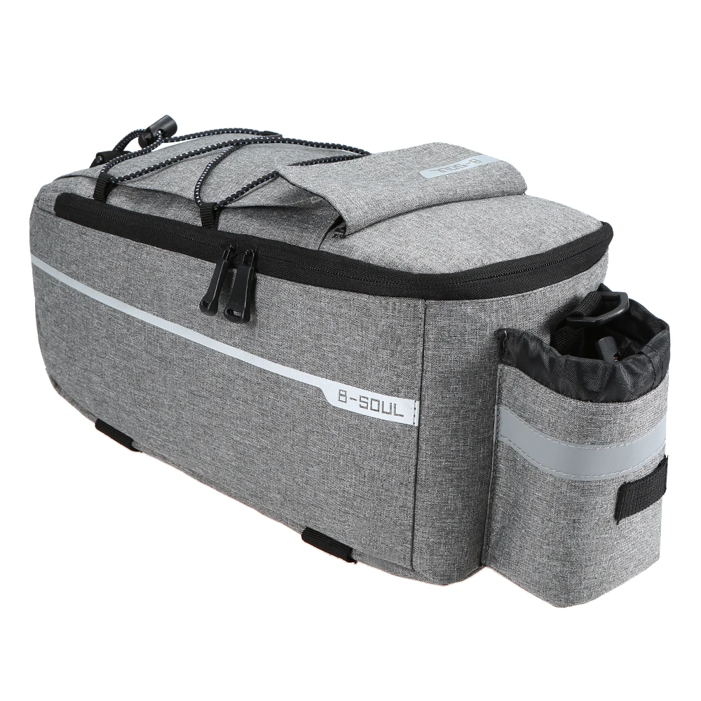 

Cycling Bag Bike Bicycle Insulated Front handbag Reflective with Insulated Trunk Cooler Bag MTB Bike Pannier handbag