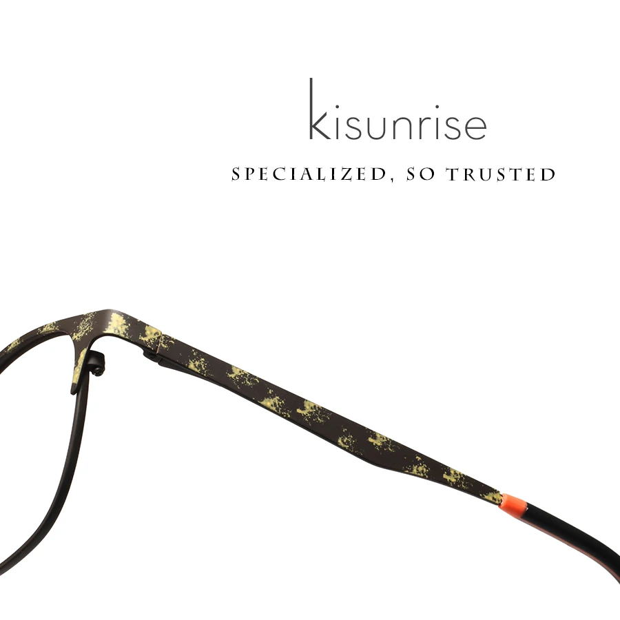 KISUNRISE TR90 оправа для очков Мужские квадратные очки по рецепту Новинка 2019