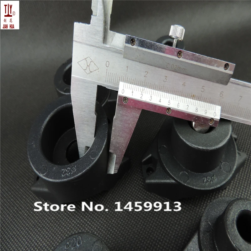 Free shippng 3pcs(sets) Black Color plastic welding nozzle, PPR pipe butt welding die head, 20/25/32mm Welding Mold 3