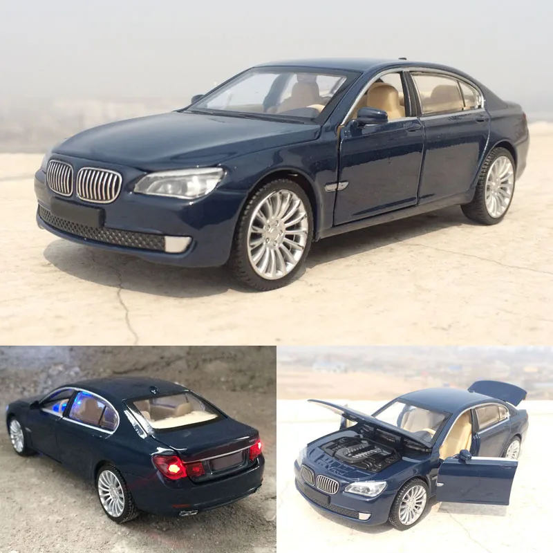 

High Simulation 1:32 760Li Coupe Alloy Car Model Toy Vehicles Pull Back Genuine License Kids Toys Collection Gift Free Shipping