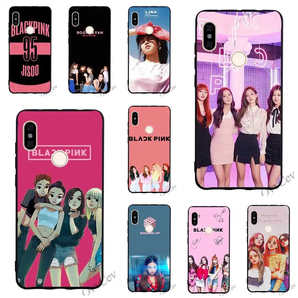 

Shockproof BLACKPINK KPOP BLACK PINK Phone Cover for Xiaomi Redmi 6 Case 4X 4A 5 Plus 5A Prime 6A Note 5 Pro Cases Back