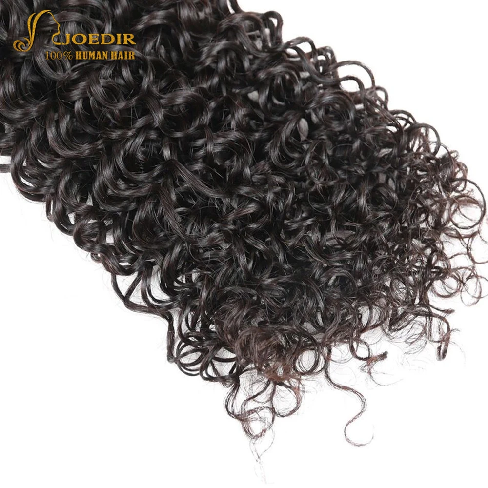 Joedir Hair Pre-colored Human Hair Weave Bundles With Closure Peruvian Afro Kinky Curly Non Remy Hair 3 Bundles With Closure Joedir Hair Pre-colored Human Hair Weave Bundles With Closure Peruvian Afro Kinky Curly Non Remy Hair 3 Bundles With Closure