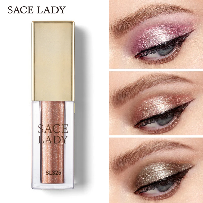 SACE LADY блестящие тени для макияжа водостойкие мерцающие век хайлайтер крем