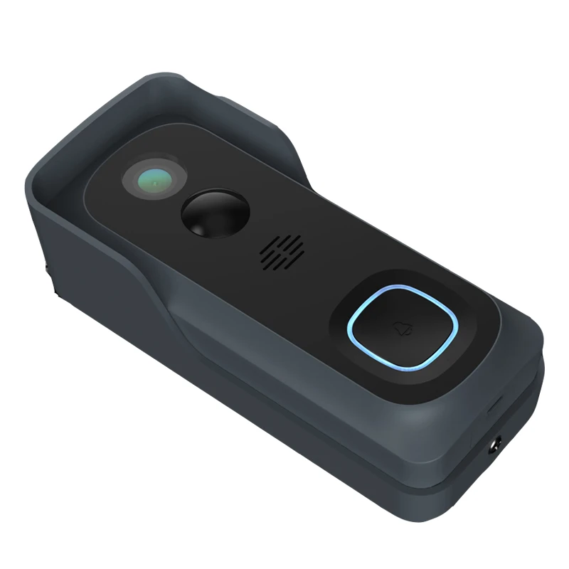 Prerecorded Quick Responses Wireless WiFi 1080P Video Doorbell Cloud Storage 128G TF Card Door Bell with Battery and Chime