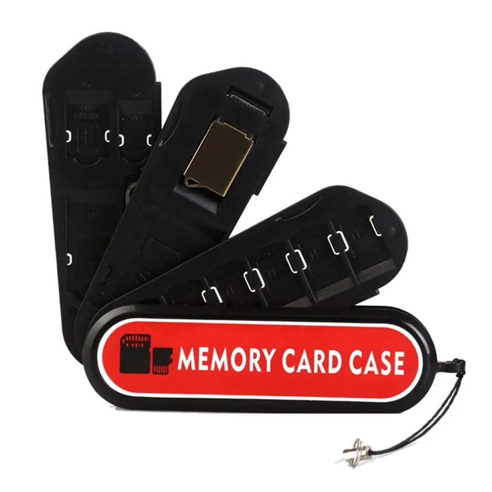 

Waterproof Dropproof Durable ABS Secure Digital Memory Card Case Unique Army Knife Shaped Storage Box Holder