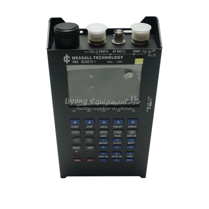 9 кГц-2 ГГц Частотный диапазон портативный многоцелевой радиочастотный прибор, интегрирующий VNA векторный сетевой анализатор спектра KC901C