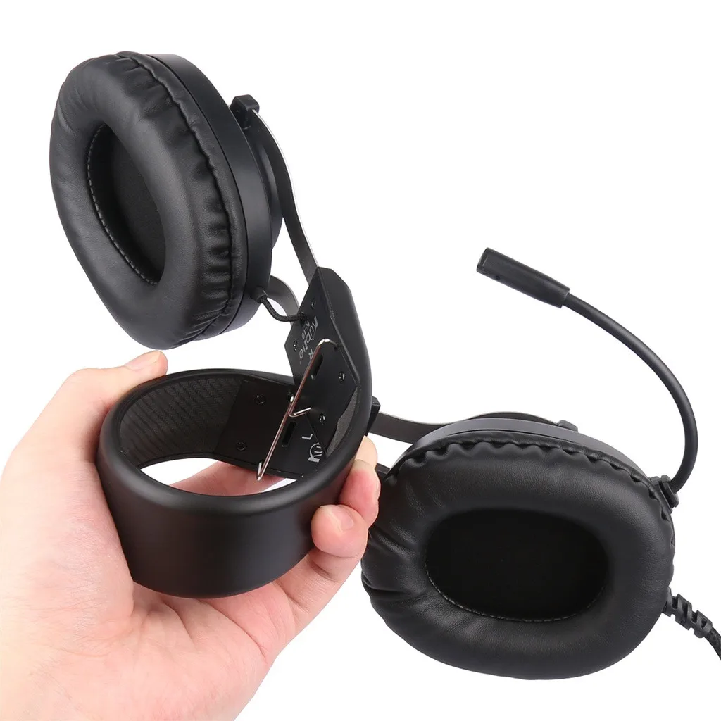 Headphones Big Headphones Headphones With Microphone Headsets Stereo Music Headsets Game Headphones For Pc