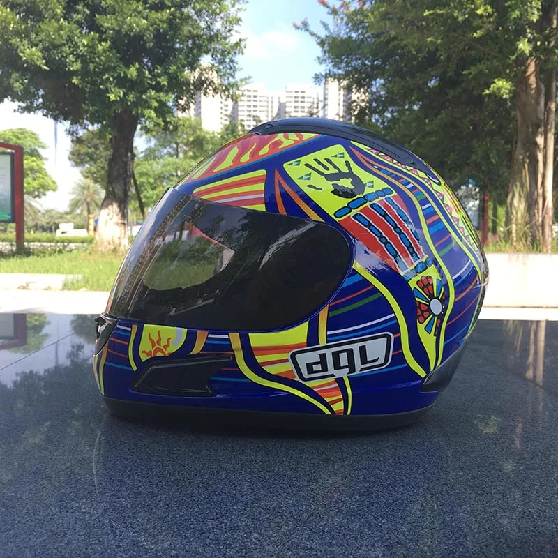 Полный циферблат dgl брендовый шлем moto rcycle шлемы винтажные пять континентов мото