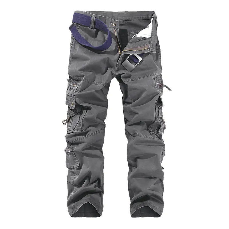 Multi Pockets Tactical Pants Autumn Men Cargo Pants