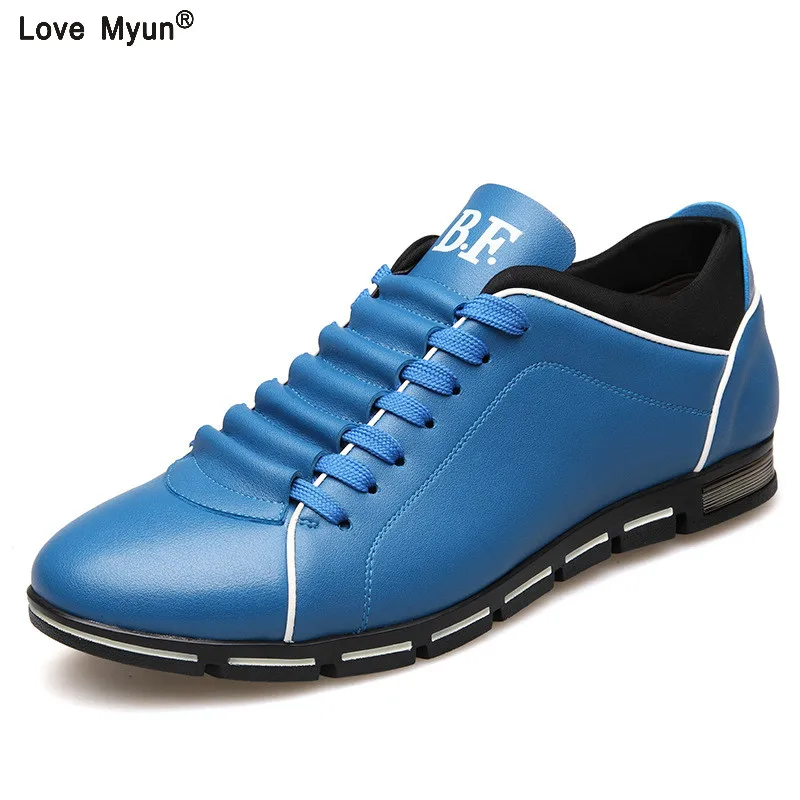 Big Size 38 48 Men Casual Shoes Fashion Leather Shoes for Men Summer ...