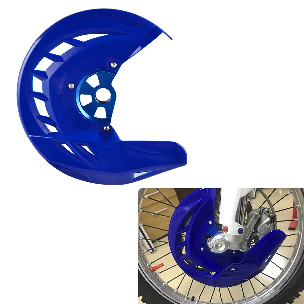 Motorcycle X Brake Front Brake Disc Cover w/ Mounting For Husqvarna FC