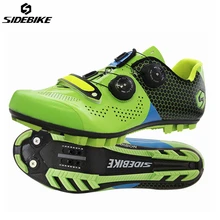 Sidebike cycling shoes carbon Fiber mountain bike shoes Ultralight Non-slip road cycling sneaker MTB Bicycle Self-Locking Shoes