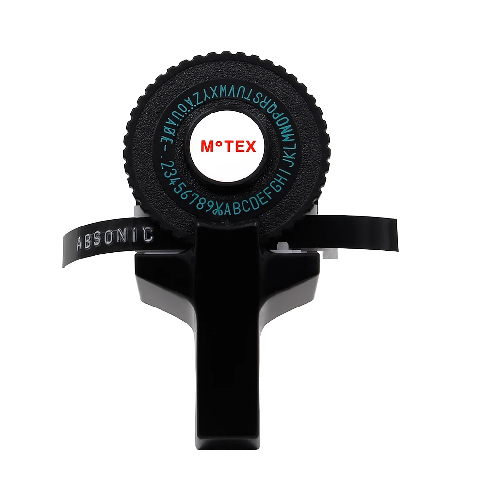 Absonic 3D тиснение Motex E101 9 мм производитель этикеток принтер для Dymo Корейская