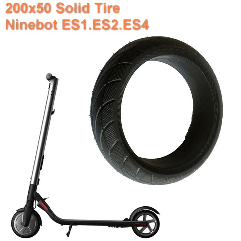 Электрический скутер гироборд с колесами 8 дюймов твердые шины, шины для Ninebot Es1 Es2 Es3 Es4 скутер аксессуары