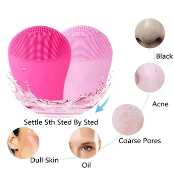 

Silicone Wash Pad Face Cleansing Brushes Facial Skin Care Cleansing Brush Beauty Makeup Tool