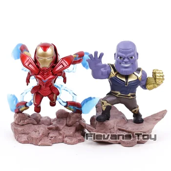 

Marvel Avengers Infinite War Mini Egg Attack Series Iron Man MK 50 Mark XLX / Thanos PVC Action Figure Collectible Model Toy