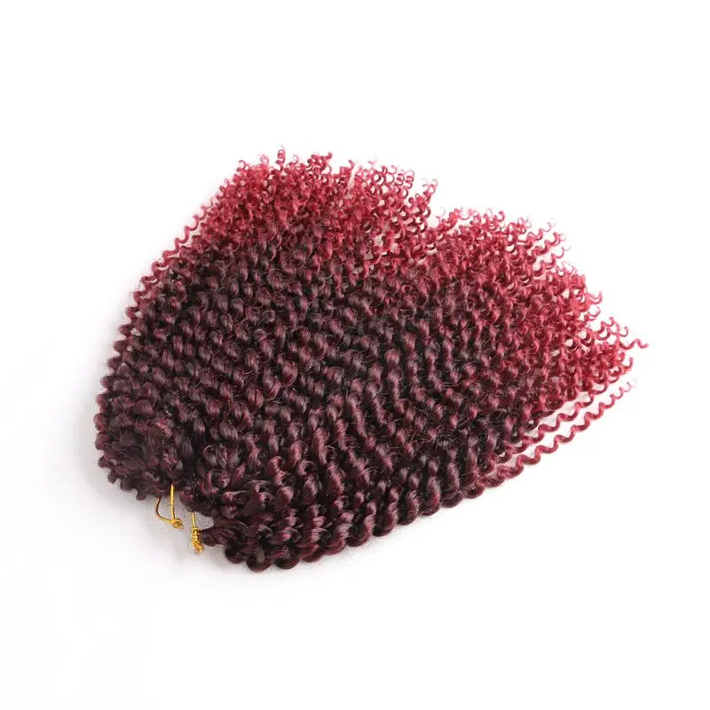 Mali Bob Afro Twist Curly Crochet Braids12