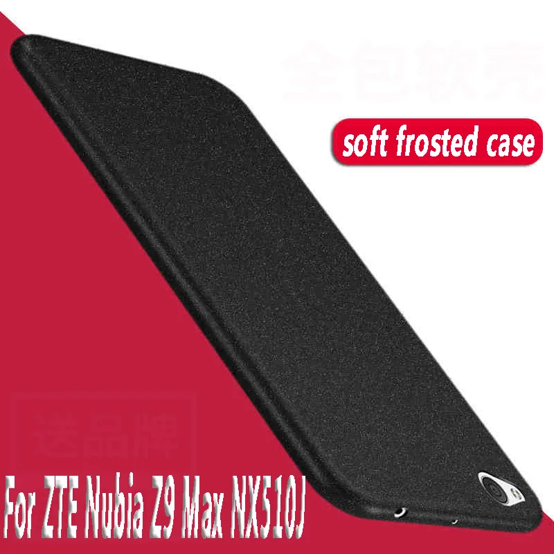 

High quality For ZTE Nubia Z9 Max Silicone Case Sandstone Soft Tpu phone Protector back cover on ZTE Nubia Z9 Max NX510J + ring