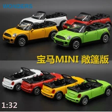 Высокая имитация Изысканные детские игрушки \ трансформер Mini Cooper s модель 1:32 Сплав модель автомобиля подарки