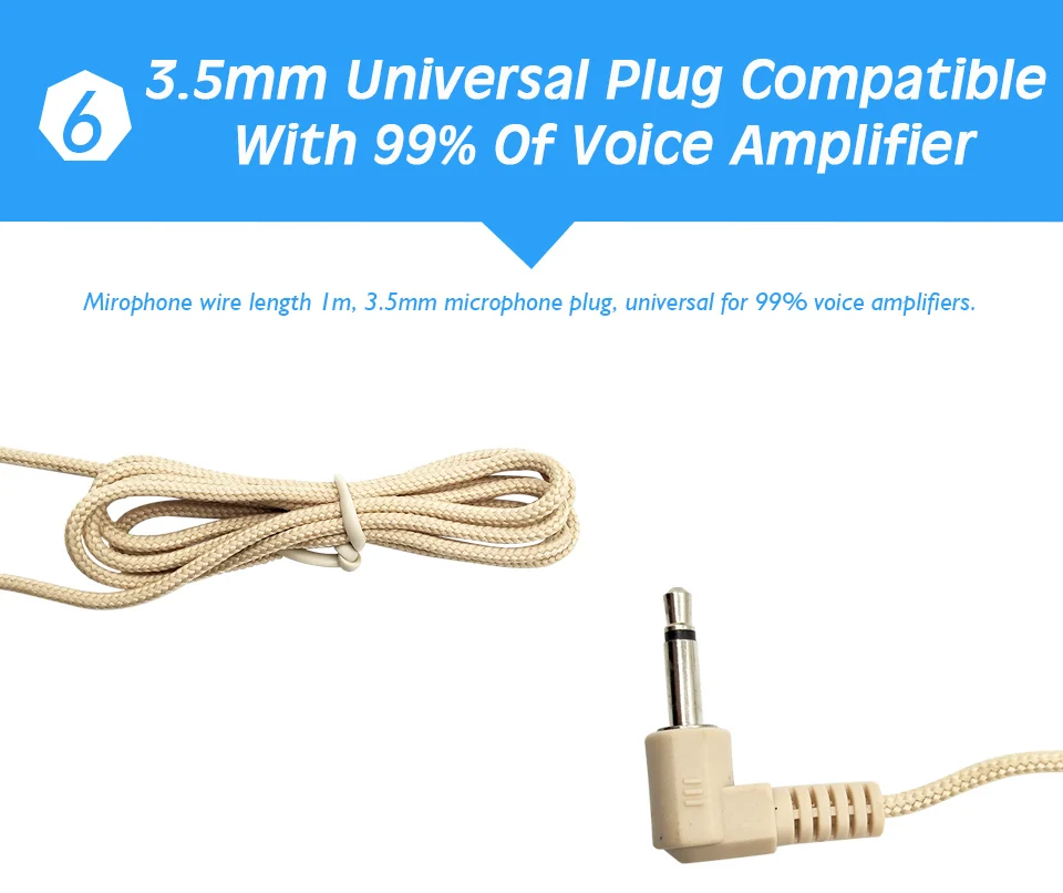 Microphones Invisible Skin Color Portable stereo Mic Wired Microphone Headset mini 3.5mm Professional Stage FM Wireless Choice (7)