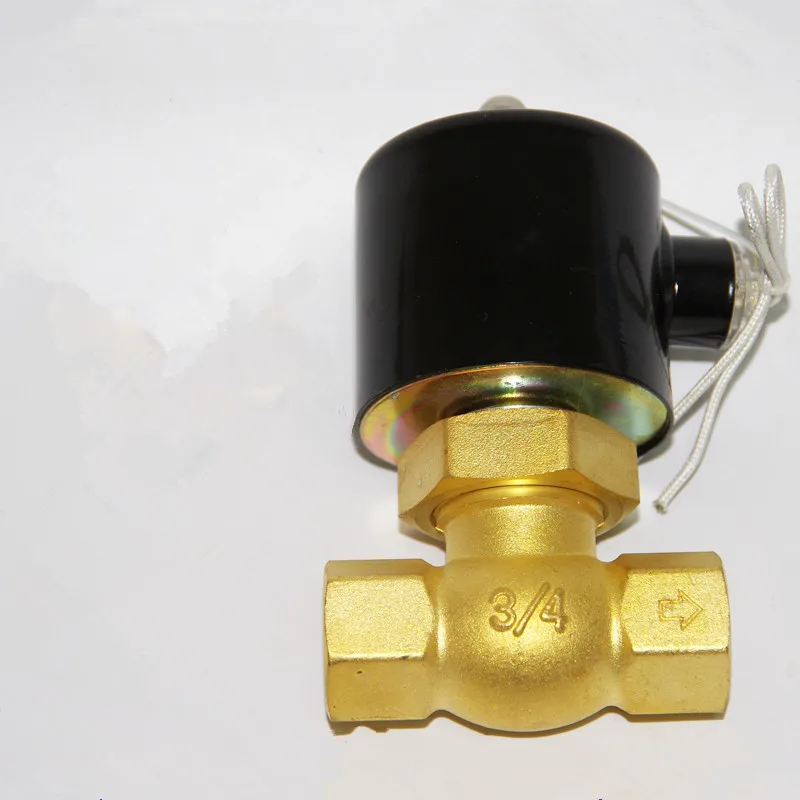 

200 degrees High temperature resistance Piston type Steam Solenoid Valve with Copper Coil Internal thread connection DN15-50