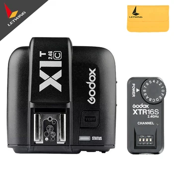 

Godox XTR-16S Wireless 2.4G Power Control Flash Receiver + X1T-C TTL Wireless Transmitter For V850 V860C V860N Flash