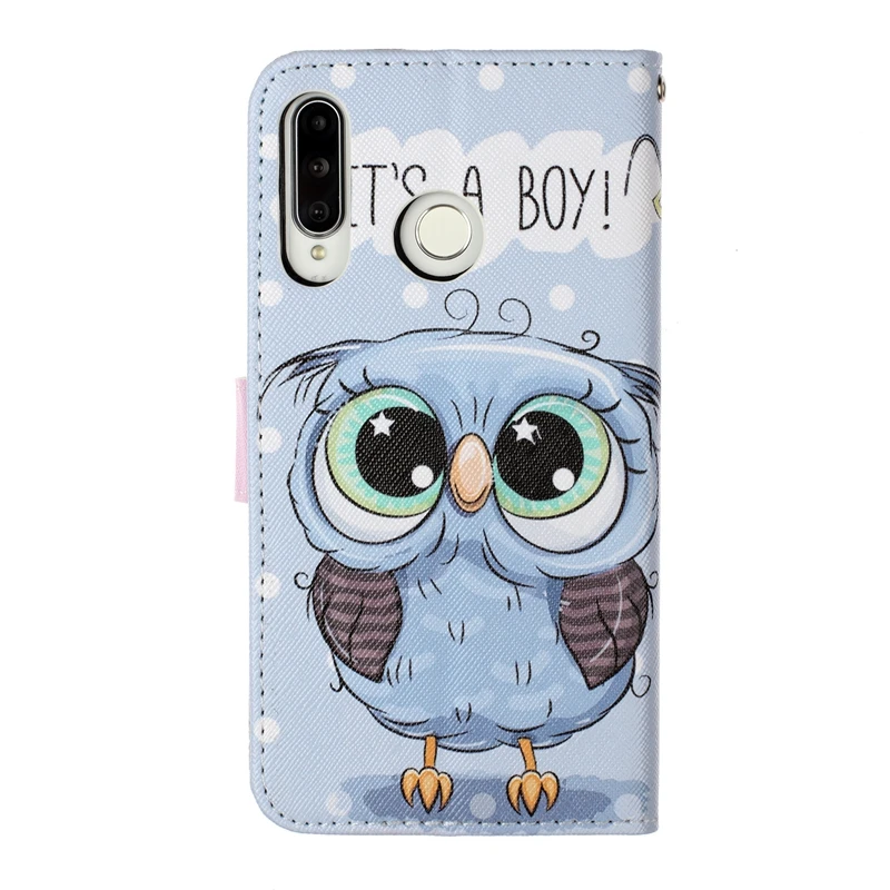 Кожаный чехол кошелек для телефона Couqe Hawei P30 Lite книжка Huawei Etui P 30