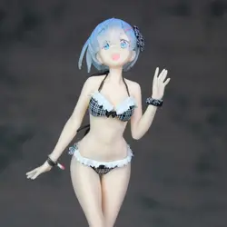 Re: жизнь в другом мире от Zero Rem цифры EXQ сексуальная фигура купальник Ver. ПВХ девушка подарок игрушки кукла аниме Rem модель